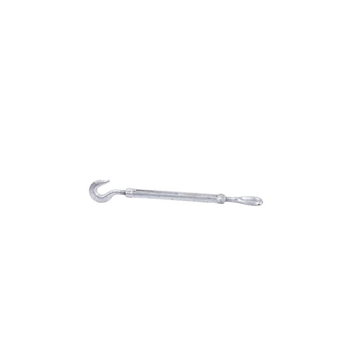 Tensor de 5/8" x 9" Acero Forjado OJO-GANCHO Galv. Inmersión en Caliente (Carga Max. 2250 lbs).