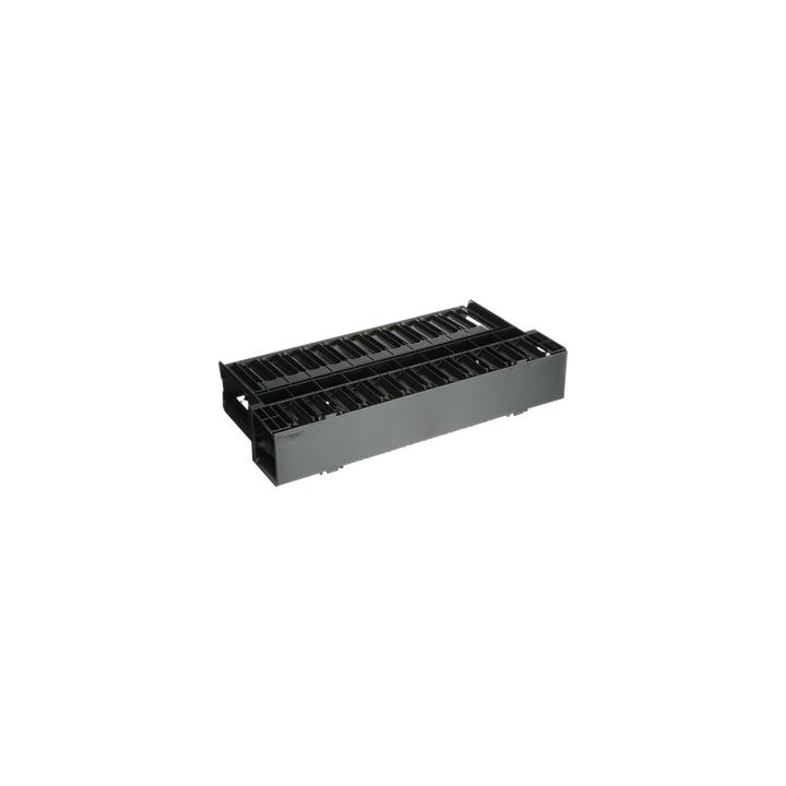 Organizador de Cables Horizontal NetManager, Doble (Frontal y Posterior), Para Rack de 19in, 2UR
