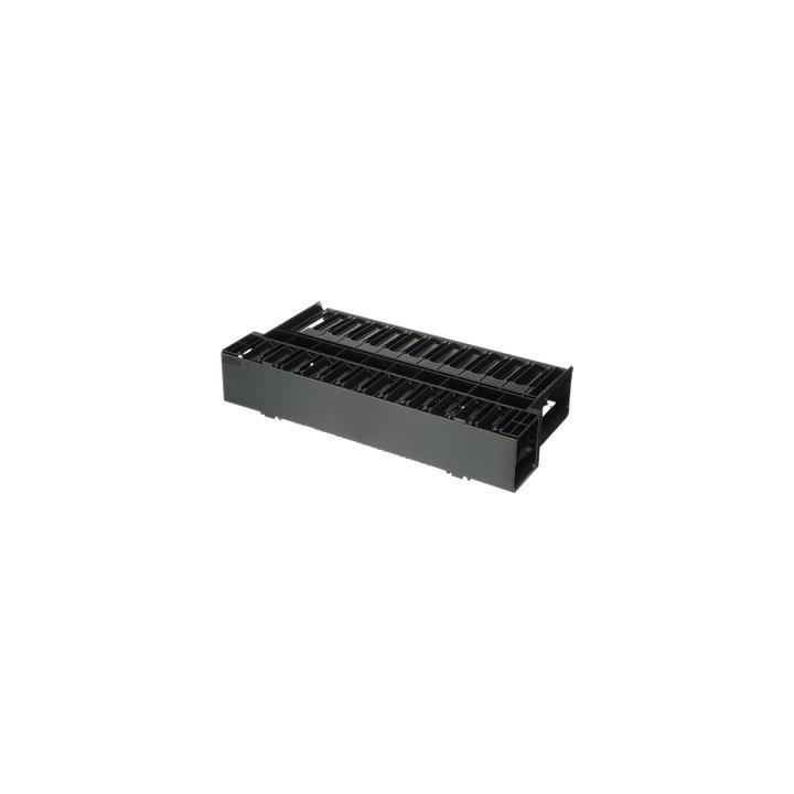 Organizador de Cables Horizontal NetManager, Doble (Frontal y Posterior), Para Rack de 19in, 2UR