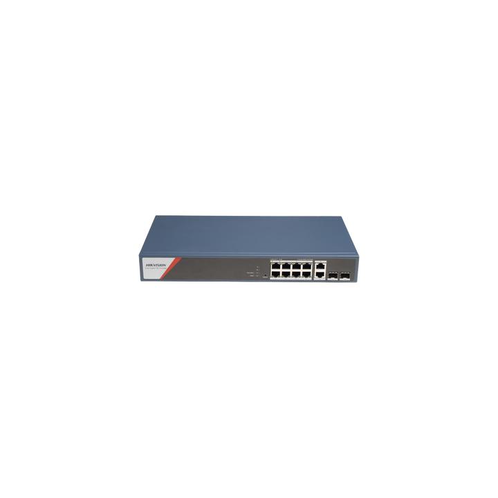 Switch Gigabit PoE+ / Administrable / 8 Puertos 1000 Mbps PoE+(4 Puertos PoE++ 90 W) / 2 Puertos 1000 Mbps de Uplink /