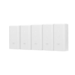 5 Unidades del Adaptador PoE Ubiquiti de 24 VDC, 0.5 A con puerto Gigabit, color blanco