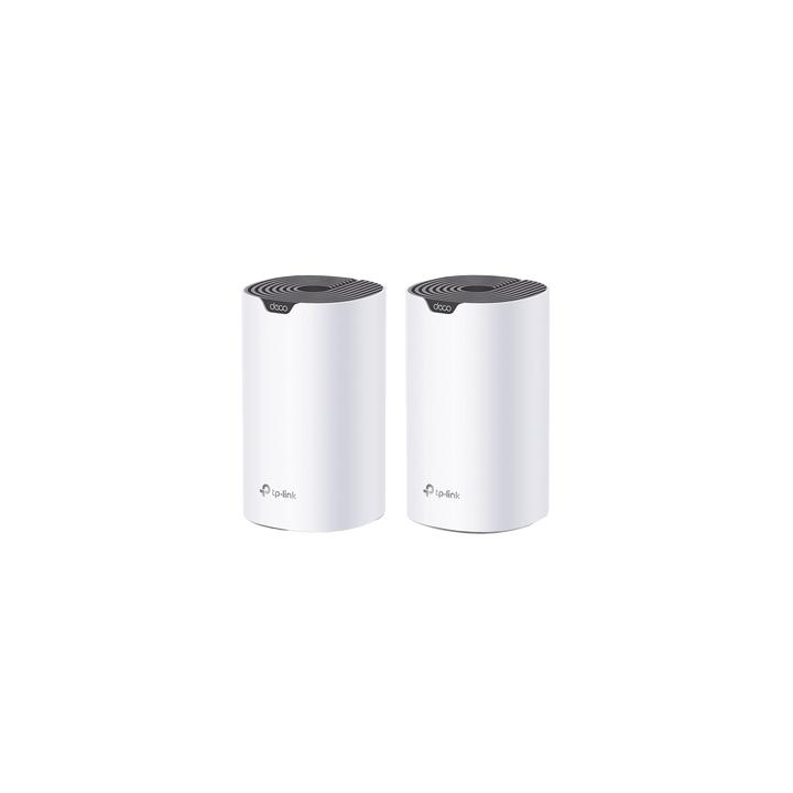 Kit 2 Routers Inalámbricos MESH Interior para Hogar / Doble Banda Wi-Fi 5 AC1900 Mbps / 3 Puerto Gigabit WAN/LAN / 3