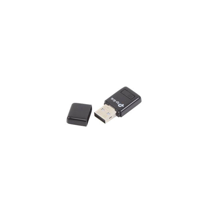 Mini Adaptador USB inalámbrico N 300 Mbps 2.4 GHz con 1 antena interna