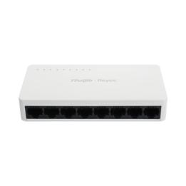 Switch no administrable, Visible en la Topología de la Nube, con 8 puertos 10/100 Mbps