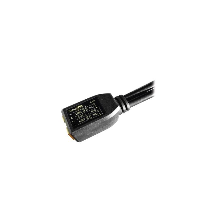 Balun E1 - Adaptador 75 ohms a jack RJ45 120 ohms tipo pigtail