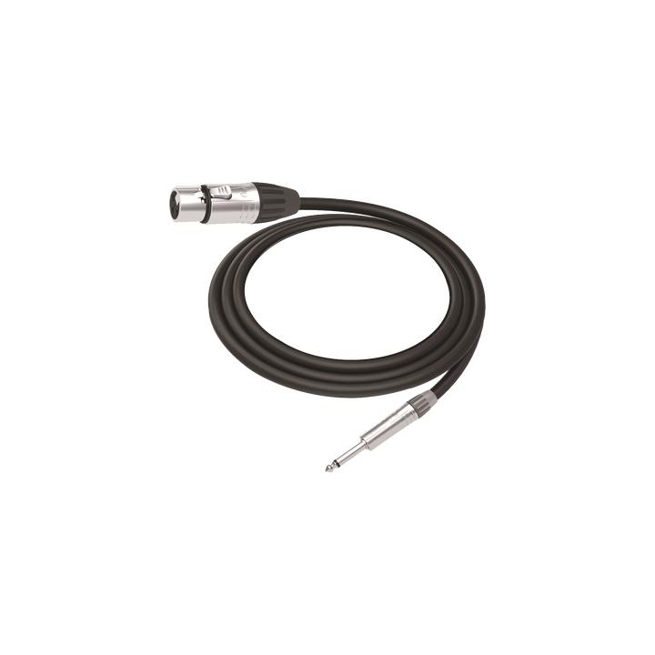 Cable de Audio | XLR 3 Polos Hembra a Plug 1/4 in mono | Conector Seetronic Serie M SCMF3 - MP2X | Longitud 5m