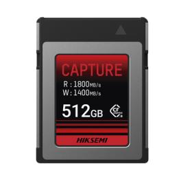 Memoria CFexpress tipo B / Clase 10 de 512 GB / Especializada para Cámaras de Fotografía y Video  / 1800 MB/s Lectura