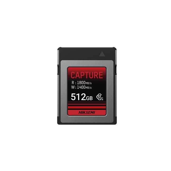 Memoria CFexpress tipo B / Clase 10 de 512 GB / Especializada para Cámaras de Fotografía y Video  / 1800 MB/s Lectura