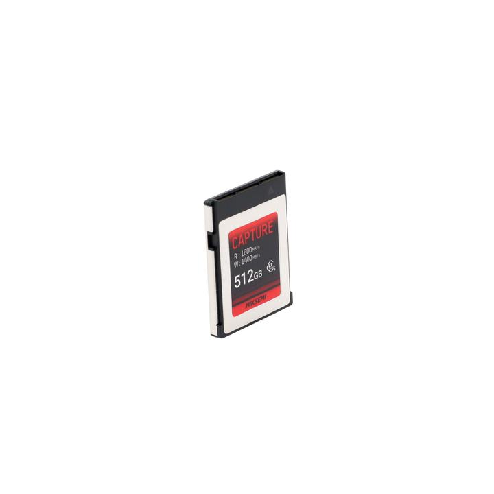 Memoria CFexpress tipo B / Clase 10 de 512 GB / Especializada para Cámaras de Fotografía y Video  / 1800 MB/s Lectura