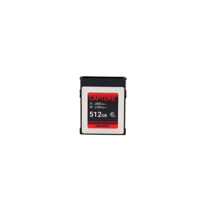 Memoria CFexpress tipo B / Clase 10 de 512 GB / Especializada para Cámaras de Fotografía y Video  / 1800 MB/s Lectura