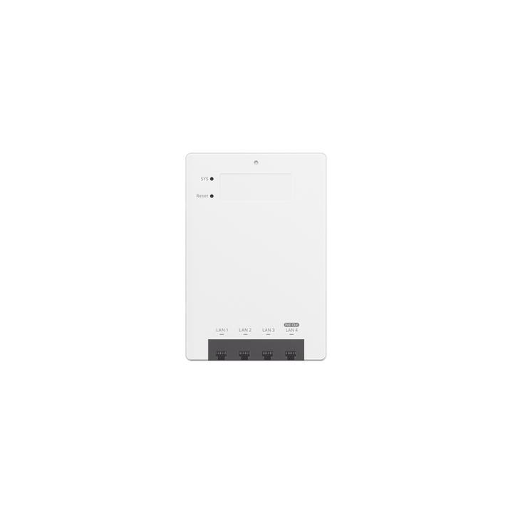 Punto de Acceso Mesh Wi-Fi 7 para interior en pared, hasta 512 usuarios ideal para Hotelería u Oficina.