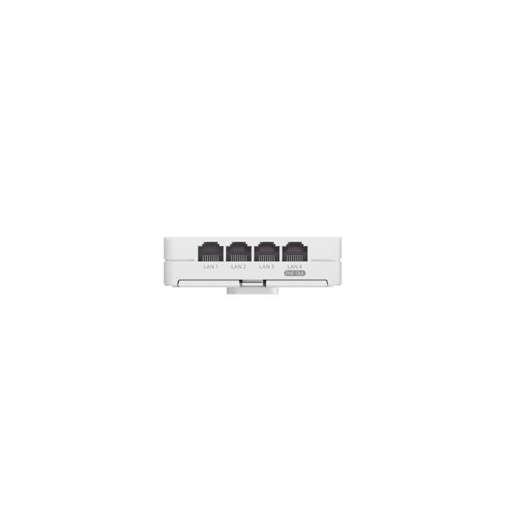 Punto de Acceso Mesh Wi-Fi 7 para interior en pared, hasta 512 usuarios ideal para Hotelería u Oficina.