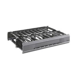 Organizador de Cables Horizontal CableTek, Doble (Frontal y Posterior), Para Rack de 19in, 2 UR