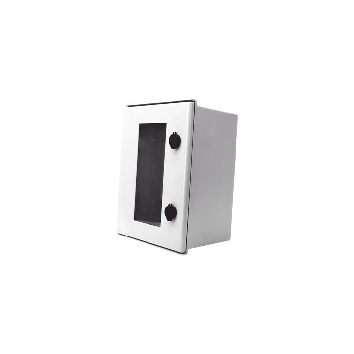 Gabinete de Poliéster IP65 Puerta Transparente, Uso en Intemperie (300 x 400 x 200 mm) con Placa Trasera Interior de