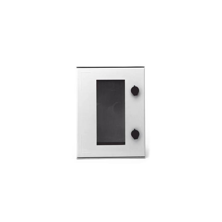 Gabinete de Poliéster IP65 Puerta Transparente, Uso en Intemperie (300 x 400 x 200 mm) con Placa Trasera Interior de