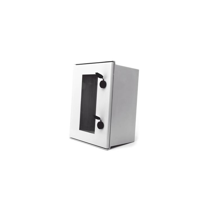 Gabinete de Poliéster IP65 Puerta Transparente, Uso en Intemperie (300 x 400 x 200 mm) con Placa Trasera Interior de