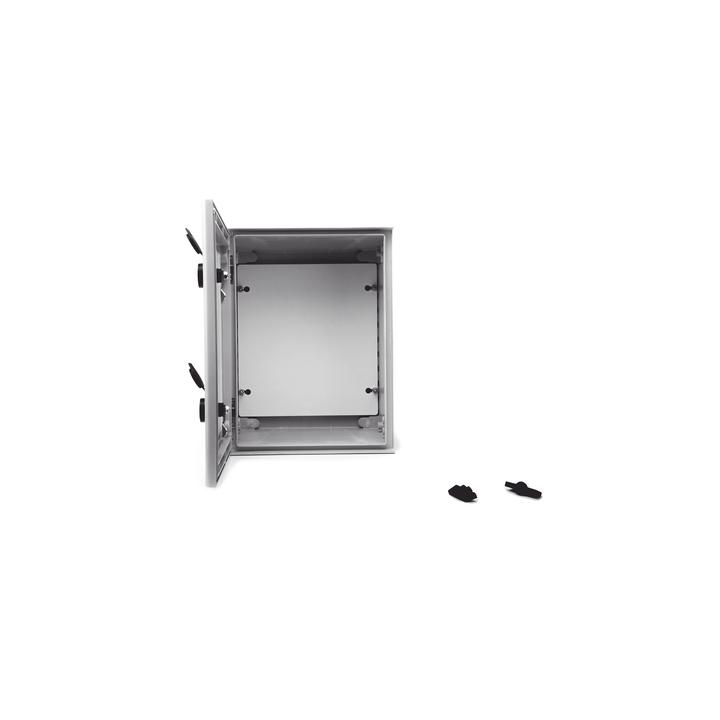 Gabinete de Poliéster IP65 Puerta Transparente, Uso en Intemperie (300 x 400 x 200 mm) con Placa Trasera Interior de