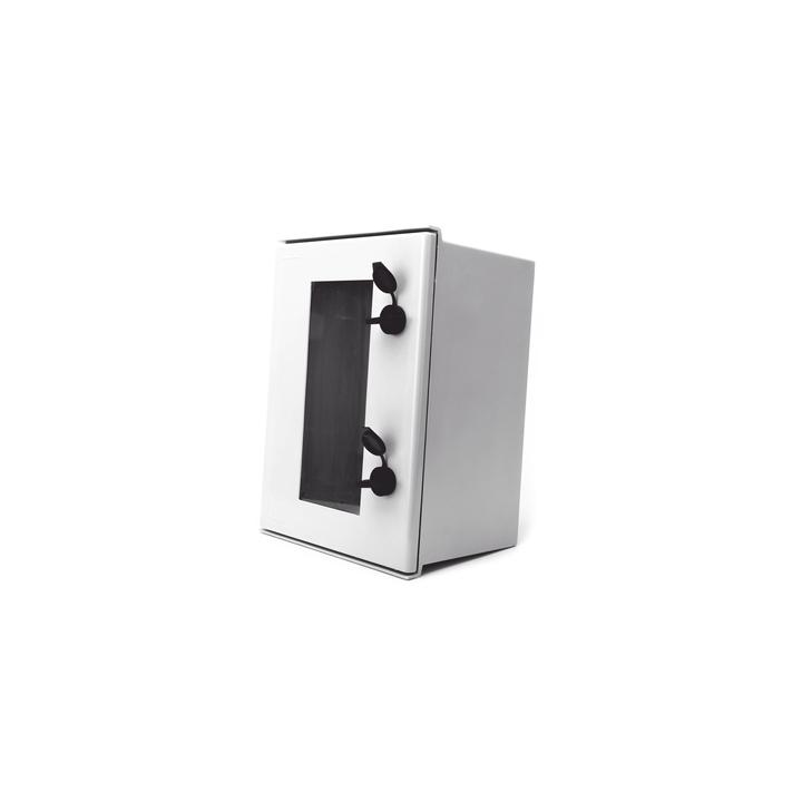 Gabinete de Poliéster IP65 Puerta Transparente, Uso en Intemperie (300 x 400 x 200 mm) con Placa Trasera Interior de