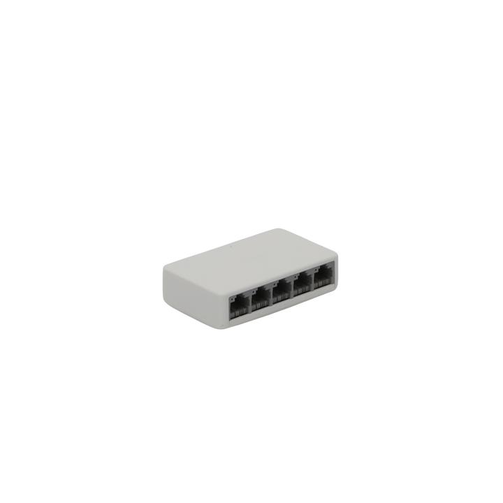 Switch NO Administrable / Para escritorio /  5 puertos 10/100 Mbps / Diseño Compacto / Plug and Play