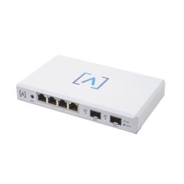 Router VPN / 4 puertos 10/100/1000/2500 Gbps (2 puertos PoE af/at) / 2 puertos SFP+ 10Gbps / Filtrado Avanzado DPI: