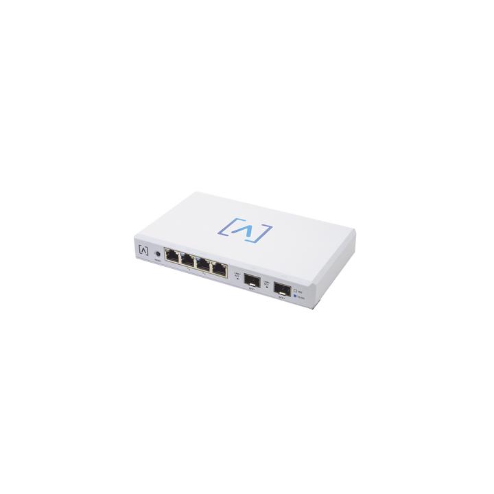 Router VPN / 4 puertos 10/100/1000/2500 Gbps (2 puertos PoE af/at) / 2 puertos SFP+ 10Gbps / Filtrado Avanzado DPI: