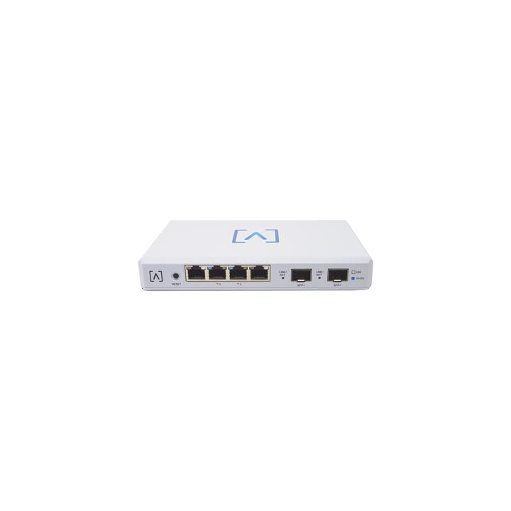 Router VPN / 4 puertos 10/100/1000/2500 Gbps (2 puertos PoE af/at) / 2 puertos SFP+ 10Gbps / Filtrado Avanzado DPI: