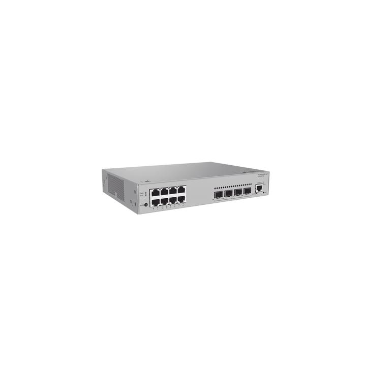 Switch de Acceso eKit Administrable Capa 2 / 8 Puertos Gigabit / 4 Puertos SFP / 1 Puerto de Consola / Gestión