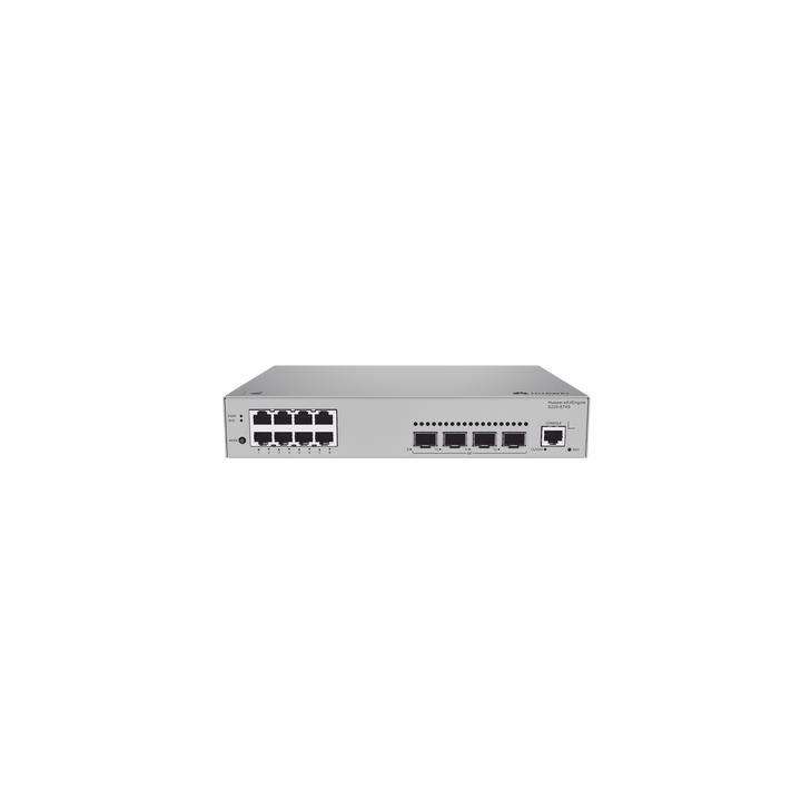 Switch de Acceso eKit Administrable Capa 2 / 8 Puertos Gigabit / 4 Puertos SFP / 1 Puerto de Consola / Gestión