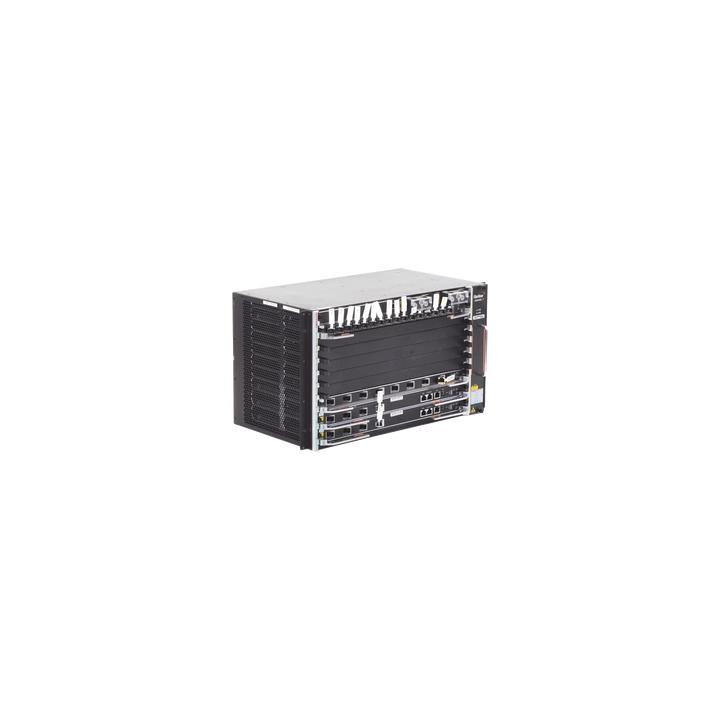 OLT Carrier Class Modular GPON, 6 Ranuras de Servicio, Incluye 1 Tarjeta de Servicio 16 puertos GPON, crecimiento hasta
