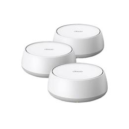KIT 3 Routers Inalámbrico MESH Interior para Hogar / Doble Banda Wi-Fi 7 BE3600 Mbps / 2 Puerto 2.5 Gigabit WAN/LAN /