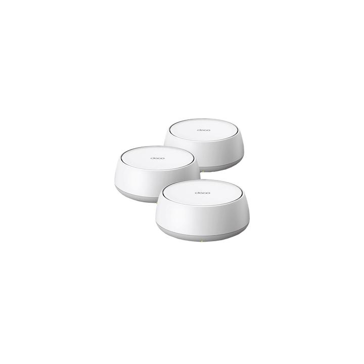 KIT 3 Routers Inalámbrico MESH Interior para Hogar / Doble Banda Wi-Fi 7 BE3600 Mbps / 2 Puerto 2.5 Gigabit WAN/LAN /