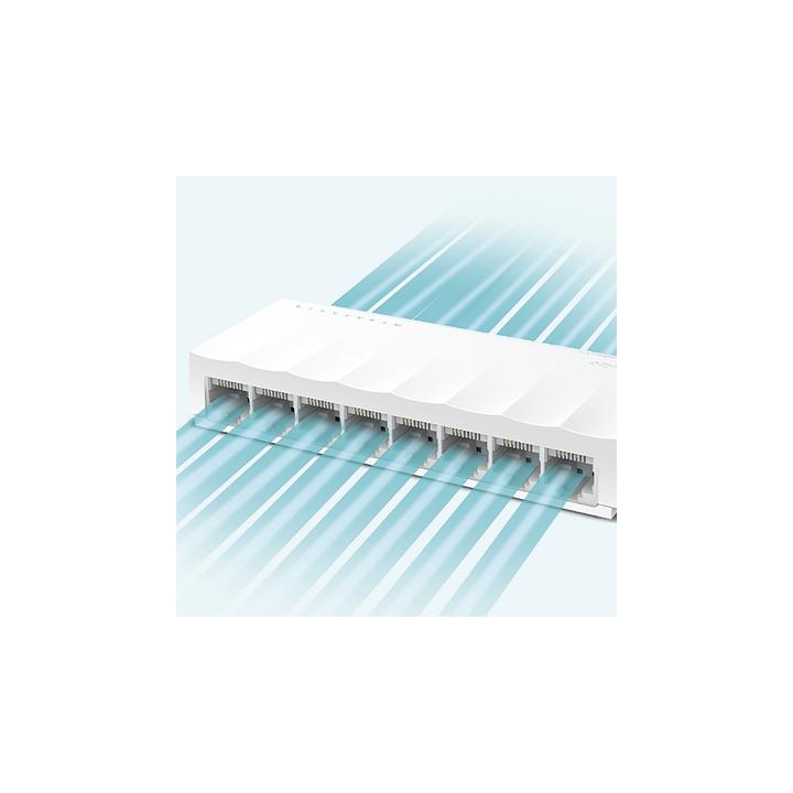Switch para escritorio 8 puertos 10/100Mbps