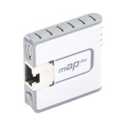 (mAP lite) Mini Access Point 1 Puerto Fast Ethernet, Wi-Fi 2.4GHz 802.11b/g/n