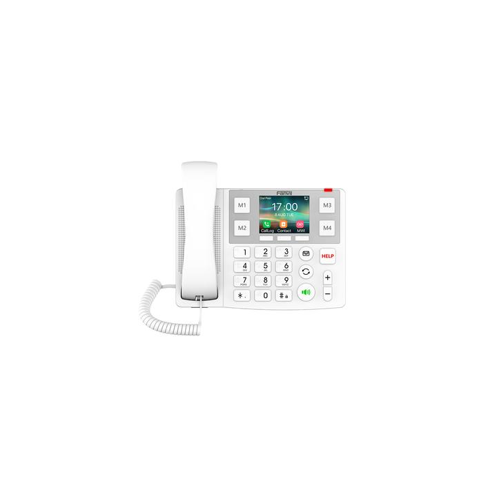 Teléfono IP Wi-Fi Botones Braille Grandes diseñado para hospitales, Asilos, Bluetooth Integrado