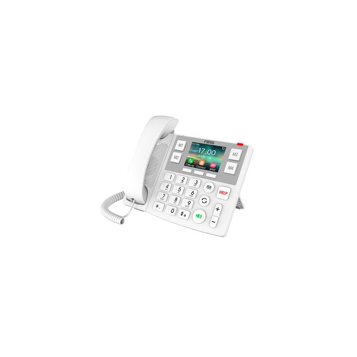 Teléfono IP Wi-Fi Botones Braille Grandes diseñado para hospitales, Asilos, Bluetooth Integrado