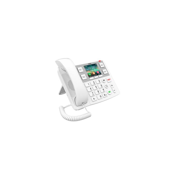 Teléfono IP Wi-Fi Botones Braille Grandes diseñado para hospitales, Asilos, Bluetooth Integrado