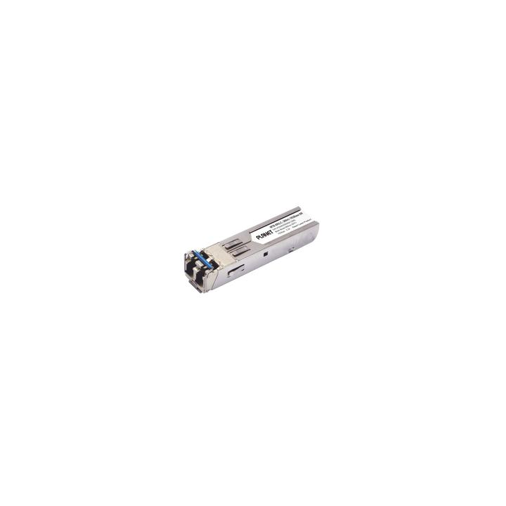 Transceptor Industrial, SFP de 10 G, Conector LC, Fibra Multimodo, Hasta 300 m, Soporta temperaturas de -40 a 85°C.