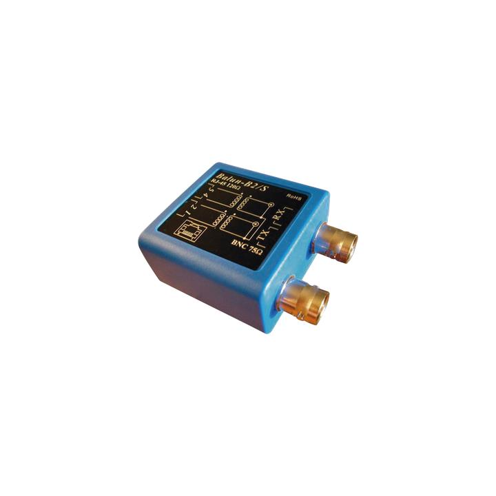 Balun E1 -Adaptador BNC hembra 75 ohms a jack RJ45 120 ohms
