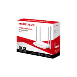 Router Inalámbrico N Mejorado / 2.4 GHz de 300 Mbps / 1 Puerto WAN 10/100 Mbps / 3 Puertos LAN 10/100 Mbps / 4 Antenas