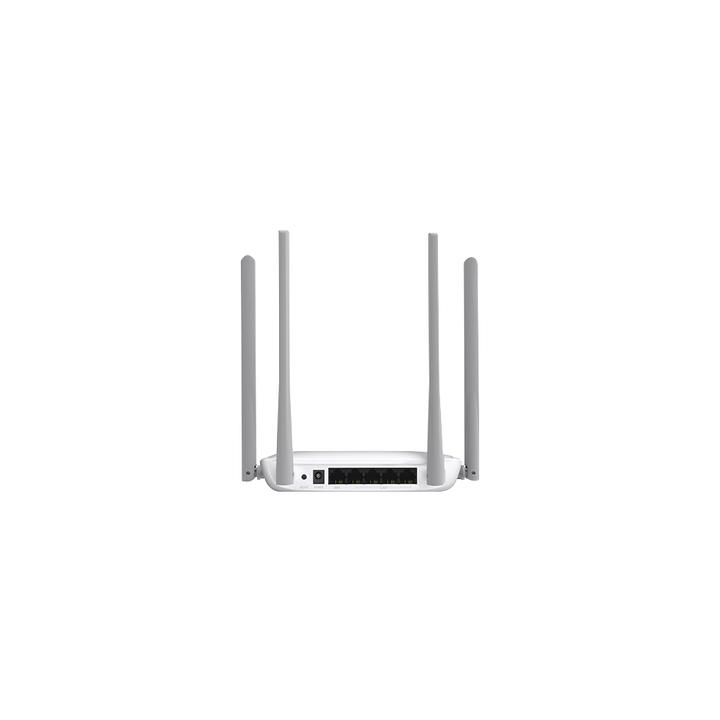 Router Inalámbrico N Mejorado / 2.4 GHz de 300 Mbps / 1 Puerto WAN 10/100 Mbps / 3 Puertos LAN 10/100 Mbps / 4 Antenas