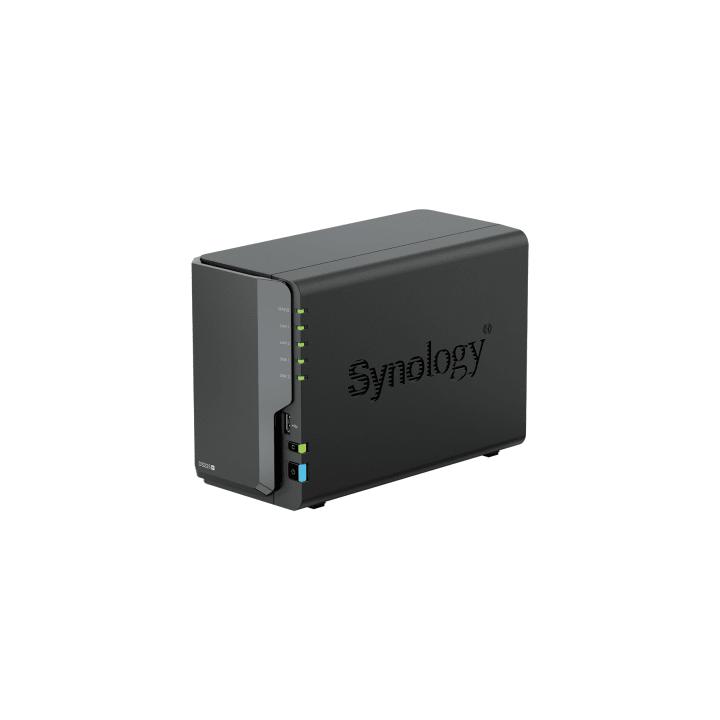 NAS DiskStation DS225+ | 2 Bahías | Intel Celeron J4125 | 2 GB DDR4 | Hasta 40 TB | Puertos 1GbE y 2.5GbE | USB 3.2