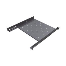 Charola para Gabinetes y Racks de Pared de 4 puntos de Fijación, Profundidad Ajustable de 347 a 489 mm