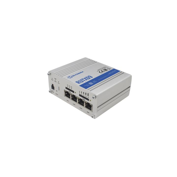 Router Industrial LTE 4.5G Cat 6 / 300 Mbps / 4 Puertos Gigabit / Doble SIM / GNSS / PoE / -40°C a 75°C