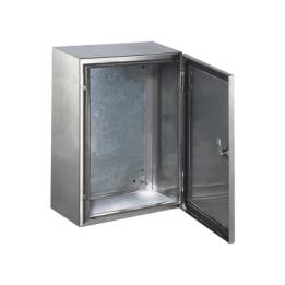 Gabinete de Acero Inoxidable IP66 Uso en Intemperie (300 x 400 x 200 mm) con Placa Interna Galvanizada.