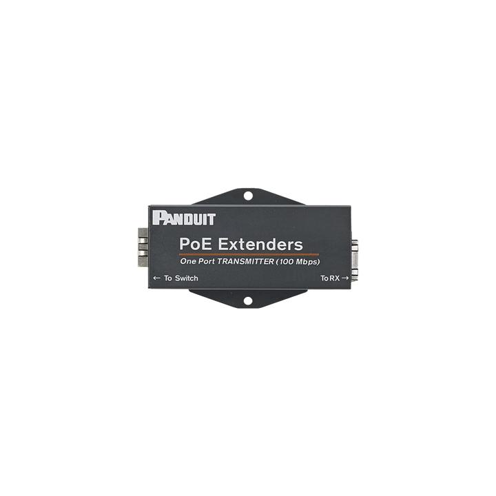 Transmisor PoE/PoE+ Para Uso con Receptor POEXRX1, Hasta 610 Metros (2000 ft) con Cable Cat5e o Cat6, 10/100Mbps