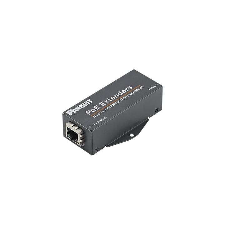 Transmisor PoE/PoE+ Para Uso con Receptor POEXRX1, Hasta 610 Metros (2000 ft) con Cable Cat5e o Cat6, 10/100Mbps