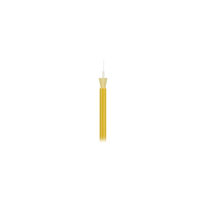Cable de Fibra Óptica de 1 Hilo (G.657.A1), Monomodo OS2 9/125, Interior, Tight Buffer 900um, No Conductiva