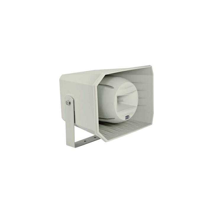Bocina HiFi PoE Ethernet IP, de 2 vias 30W, grado de protección IP66 Gris Claro