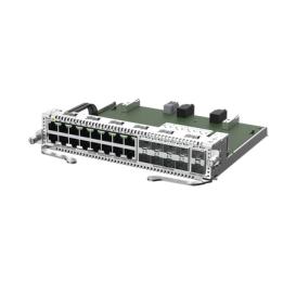 Tarjeta de Red con 16 puertos RJ45 1Gb, 8 puertos SFP 1Gb y 2 puertos SFP+ 10Gb para Chasis RG-NBS6002