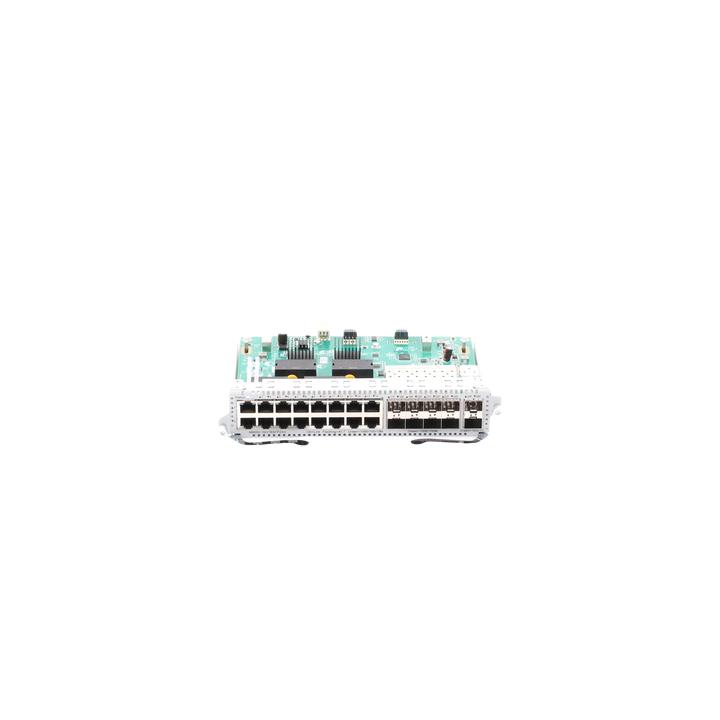 Tarjeta de Red con 16 puertos RJ45 1Gb, 8 puertos SFP 1Gb y 2 puertos SFP+ 10Gb para Chasis RG-NBS6002